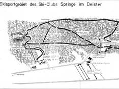Plan des pistes Springe