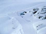 Partie médiane de la descente Mittelberg