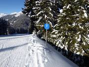 Marquages des pistes au Kristberg