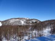 Vue du Mont Spruce vers le Mont Brome
