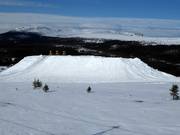 Dépôt de neige à Idre Fjäll