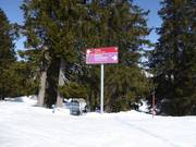 Signalisation des pistes dans le domaine skiable