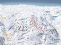 Plan des pistes Dorfgastein/Großarltal