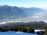 Garmisch-Partenkirchen au pied du domaine skiable