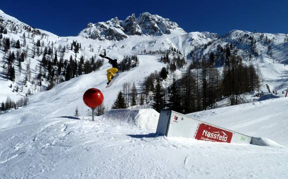 Snowparks Gailtal (vallée de la Gail) – Snowpark Nassfeld – Hermagor