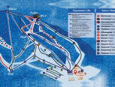 Plan des pistes Baikalsk – Sobolinaya