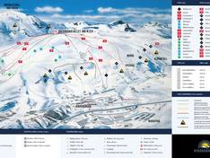 Plan des pistes Riksgränsen