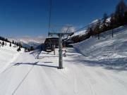 Tortin - 4 places | Télésiège rapide (débrayable) avec capots de protection