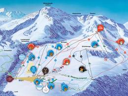 Plan des pistes Schetteregg – Egg