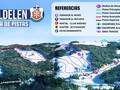 Plan des pistes Valdelen