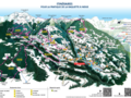 Plan des pistes Cordon