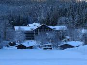 Hôtel Eibsee près de la station inférieure du téléphérique Zugspitze