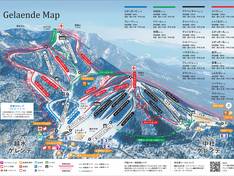Plan des pistes Togakushi