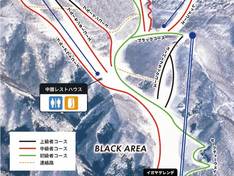 Plan des pistes Kita Nikko Takahata