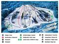 Plan des pistes Serena