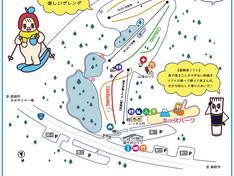 Plan des pistes Bansyu Tokura