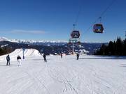 Piste facile 2 au télécabine 10 places Kreischberg