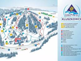 Plan des pistes Czorsztyn – Kluszkowce