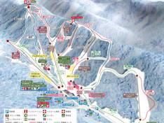 Plan des pistes Hodaigi Resort – Minakami