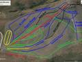 Plan des pistes Blizzard Mountain