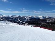 Vue depuis Kolašin 1600 en direction de Kolašin 1450