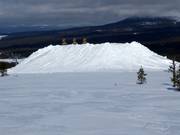 Dépôt de neige à Idre Fjäll