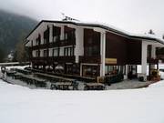 L'Argentero à la station de vallée