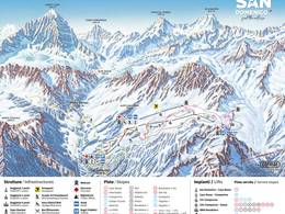 Plan des pistes San Domenico – Alpe Ciamporino