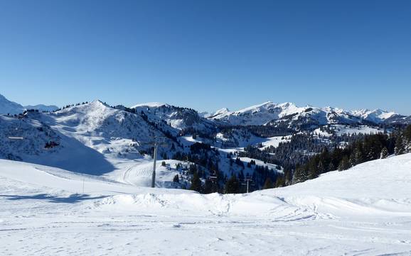 Région du Léman: Taille des domaines skiables – Taille Villars/Gryon/Les Diablerets Région du Léman: Taille des domaines skiables – Taille Villars/Gryon/Les Diablerets