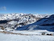 Vue depuis le Gallinero en direction d'Ampriu 1900