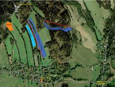 Plan des pistes Luž – Horní Světlá