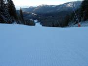 Piste préparée à Jasná