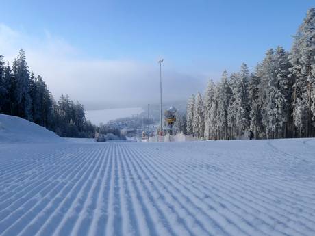 Préparation des pistes Sud-Ouest (Jihozápad) – Préparation des pistes Lipno