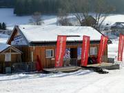 École de sports de neige directement à la station de la vallée