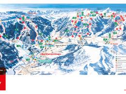Plan des pistes Bad Kleinkirchheim