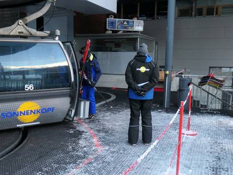 Arlberg: amabilité du personnel dans les domaines skiables – Amabilité Sonnenkopf – Klösterle