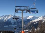 Goldried II - 6 places | Télésiège rapide (débrayable) avec capots de protection et sièges chauffants