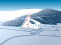Plan des pistes Filipovice Skipark