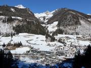 Vue sur les hébergements à Steinhaus