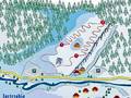 Plan des pistes Jastrzębia