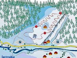 Plan des pistes Jastrzębia