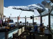 Bar à parasol au Murmelebau