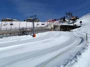 Tapis roulant couvert et piste d'entraînement au Trübsee