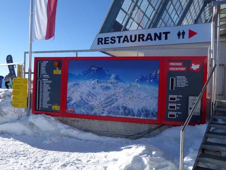 Région d'Innsbruck: indications de directions sur les domaines skiables – Indications de directions Axamer Lizum