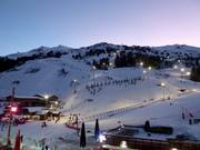 Domaine skiable pour la pratique du ski nocturne Les Trois Vallées