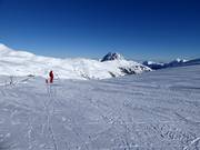 La Wildkogel-Arena avec vue sur le Rettenstein