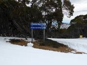 Signalisation des pistes au Mt. Buller