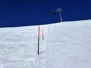Très bonnes délimitations de pistes