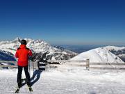 Vue sur le lac de Zurich et le Plateau suisse