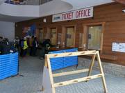 Zone de caisse soignée